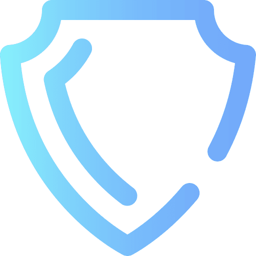 Shield security secure defense icon