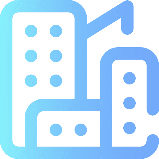 City building construction architecture and city icon