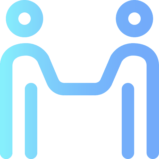 Deal business and finance gestures deal icon