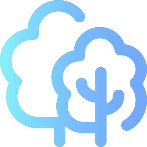 Trees trees yard garden icon