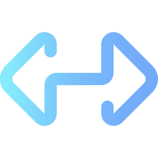 Double arrow double arrow horizontal arrows resize icon