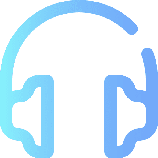 Headphones electronics earphones sound icon