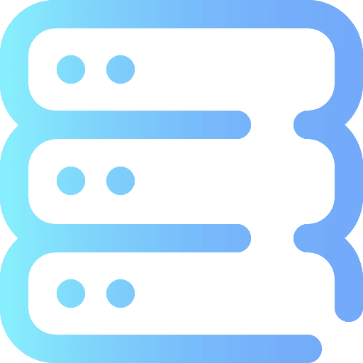 Server files hosting servers icon