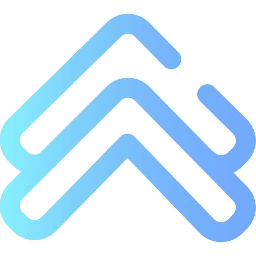 Up chevron up arrow up chevron multimedia option icon