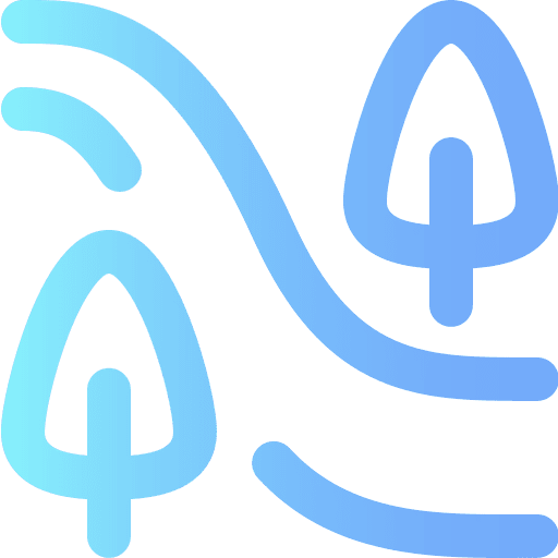 Road road clouds nature icon