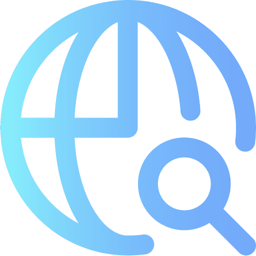 Internet wireless internet search maps and location icon