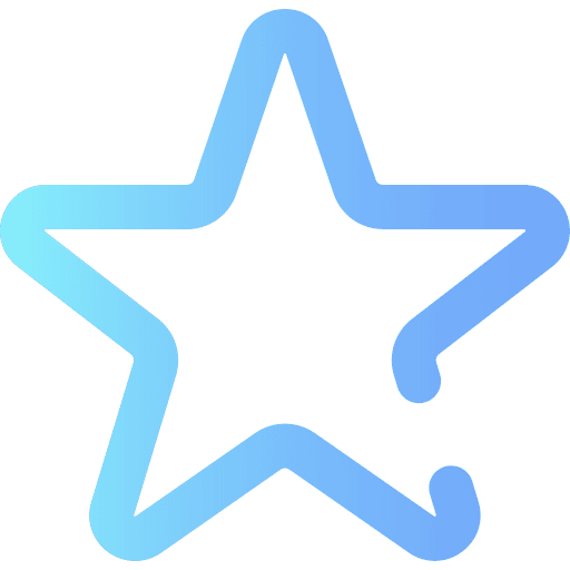 Star rate favourite signs icon