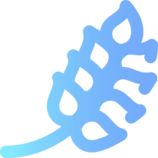 Wheat farming and gardening food wheat grain icon