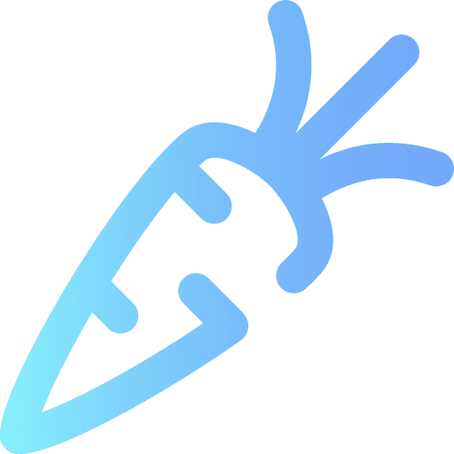 Carrot healthy food diet carrot icon