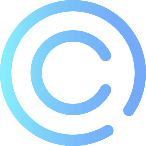 Copyright author license copyright icon