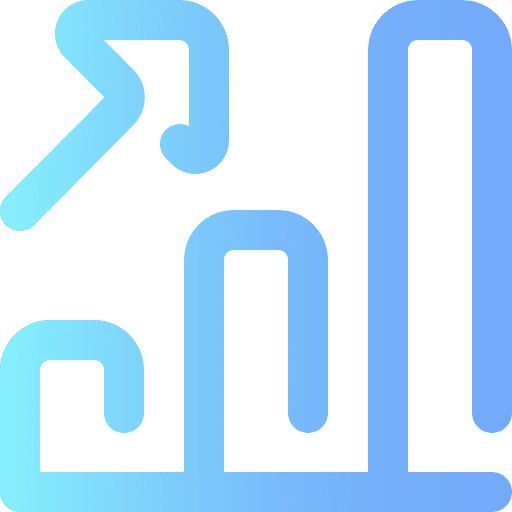 Profits graphic business analytics icon