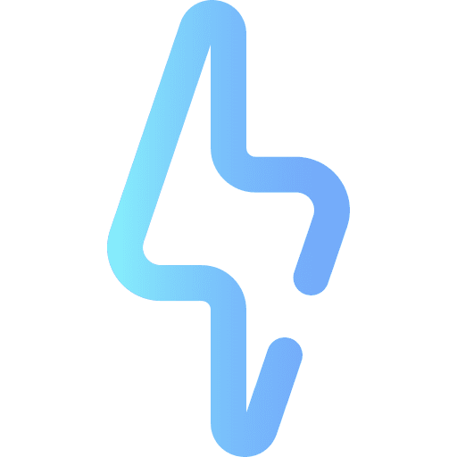 Bolt weather electronics technology icon