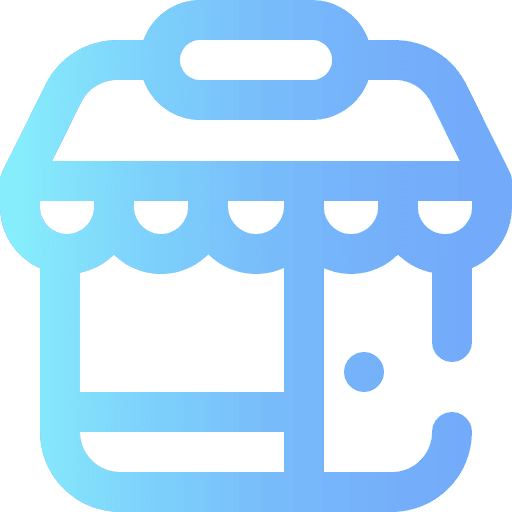 Shop shopping store shopper online store icon