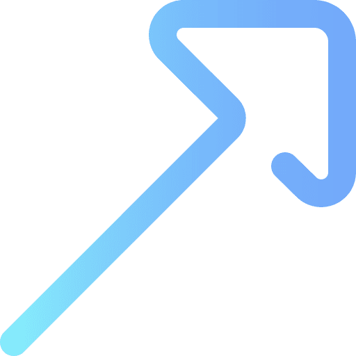 Diagonal arrow multimedia option orientation arrows icon