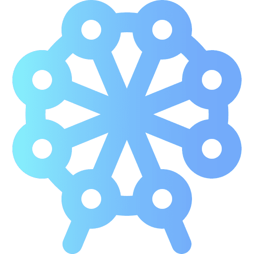 Ferris wheel ferris wheel fair entertainment icon