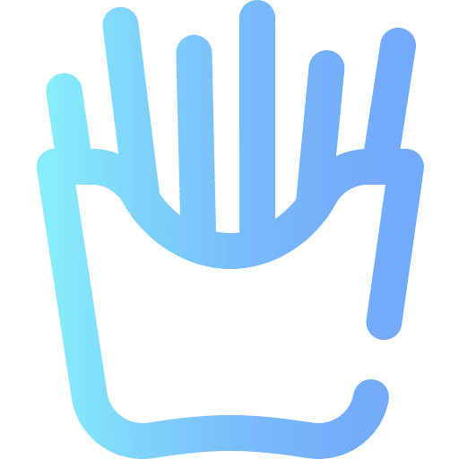 French fries fries potatoes food icon