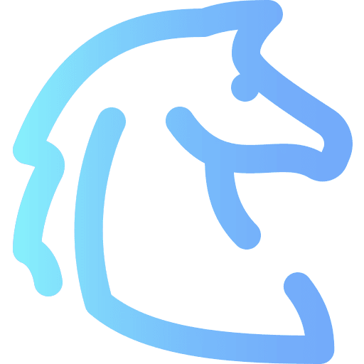 Horse wild life animals animal kingdom icon