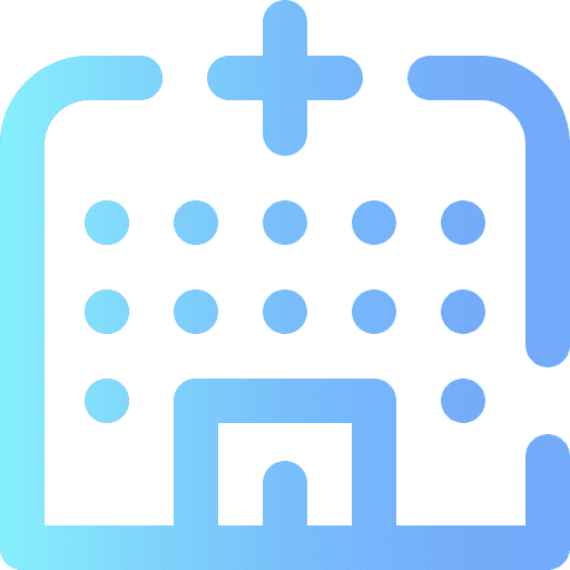 Hospital hospital healthcare and medical health clinic icon