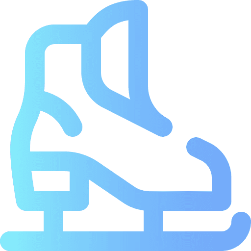 Ice skate equipment skate ice skate icon