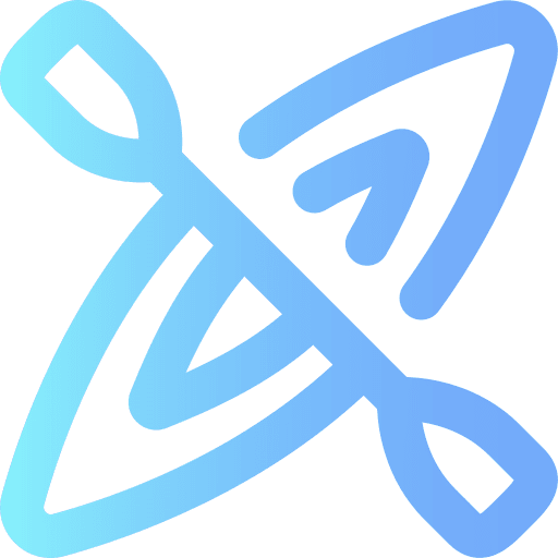 Kayak olympic canoe sports icon