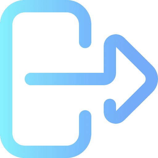 Logout exit ui escape icon