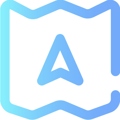 Map maps and location orientation maps and flags icon