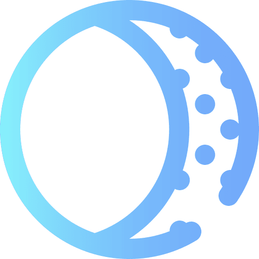 Moon phase weather stars miscellaneous icon