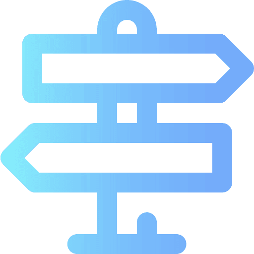 Panels road sign sign direction icon