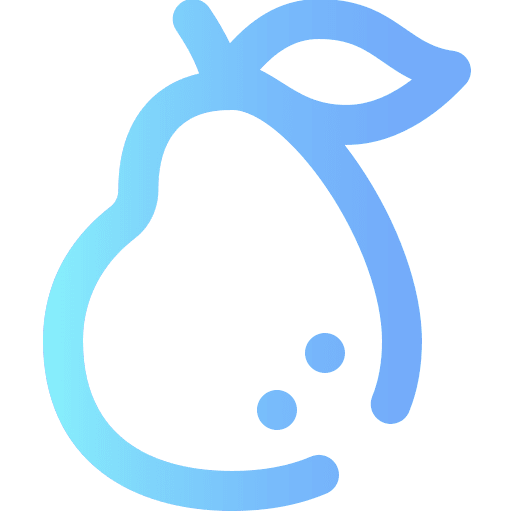 Pear food healthy food fruit icon