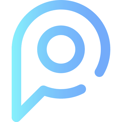 Pin pin interface map location icon