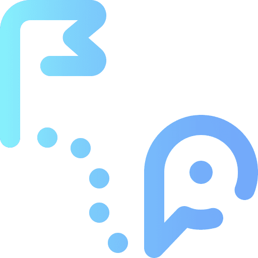 Route placeholder pin position icon