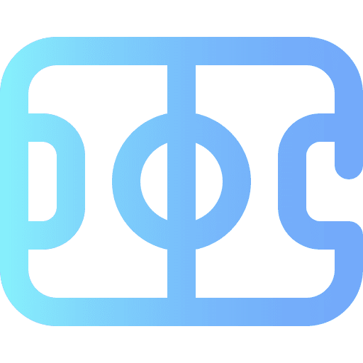 Soccer field field sportive soccer field icon