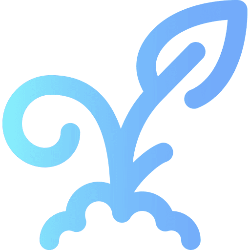 Sprout ecology and environment growing seed farming and gardening icon