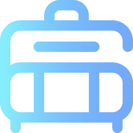 Suitcase business briefcase travel icon