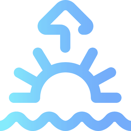 Sunrise sun sunrise weather icon