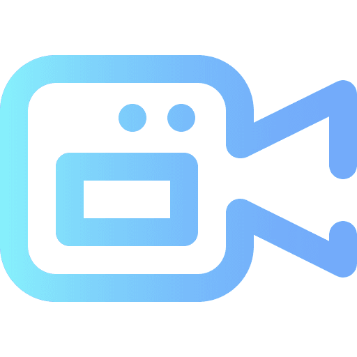 Video camera electronics technology video camera icon