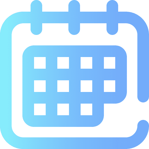 Calendar administration organization time and date icon
