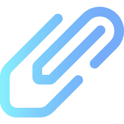 Attachment school material ui attachment icon