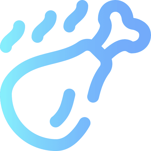 Chicken leg turkey leg turkey chicken icon