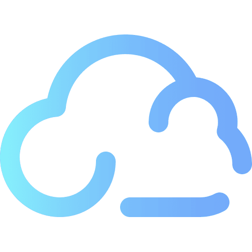 Cloud weather cloud atmospheric icon