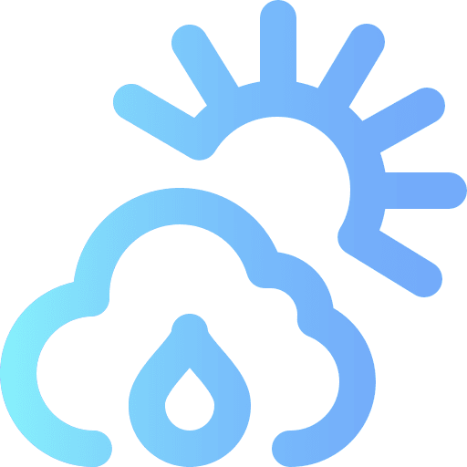 Cloudy cloudy drop cloud icon