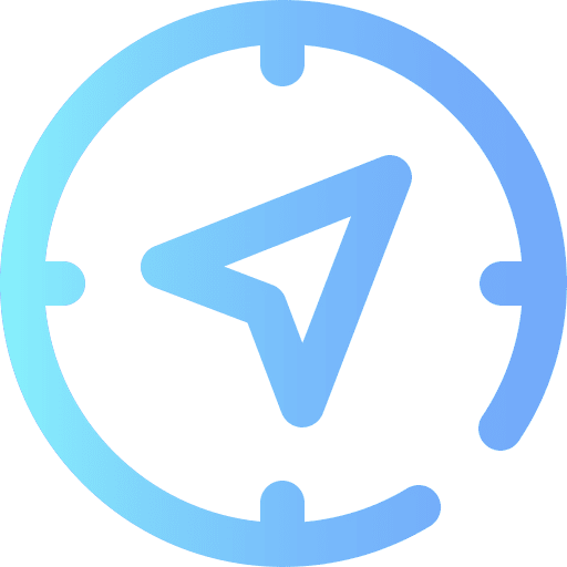 Compass technology interface gps icon