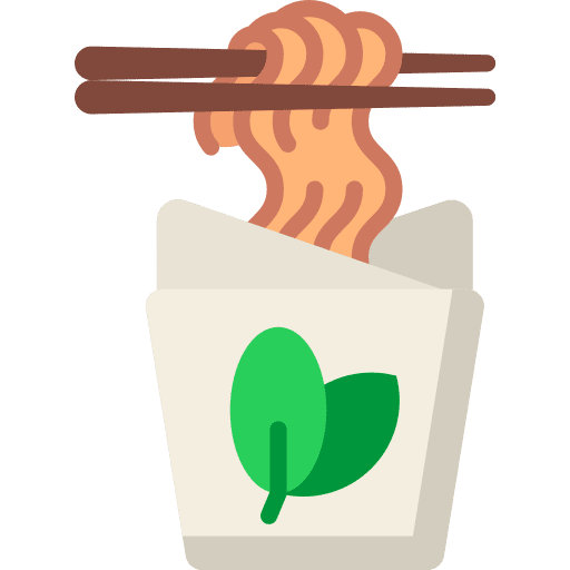 Ramen healthy food diet food and restaurant icon