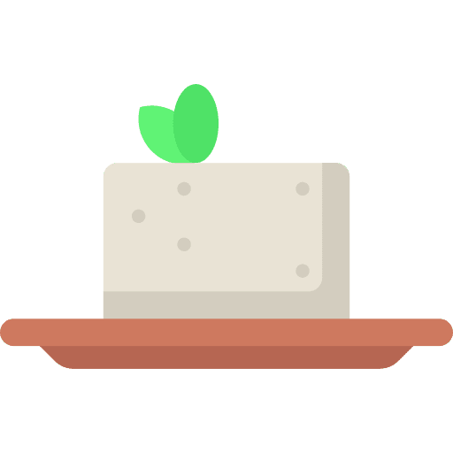 Tofu food organic vegetable icon