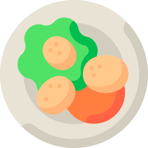 Potatoes food organic diet icon