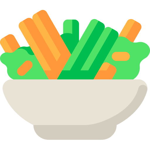 Salad food salad organic icon