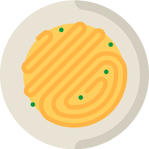 Spaghetti vegan spaghetti organic icon