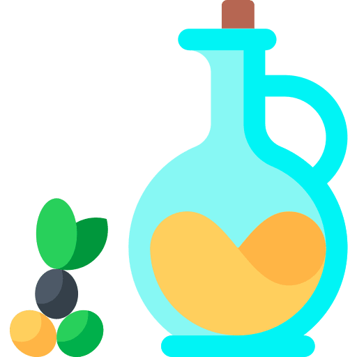 Olive oil healthy food vegetarian olive oil icon