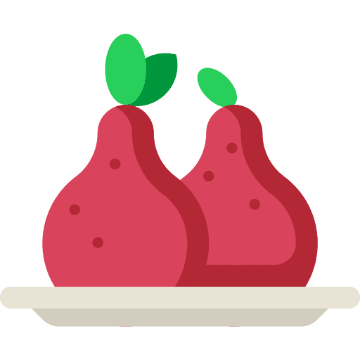 Pears fruit food healthy food icon