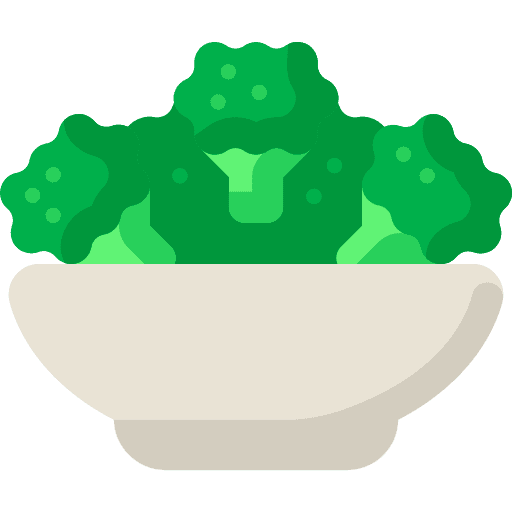 Salad food and restaurant salad food icon